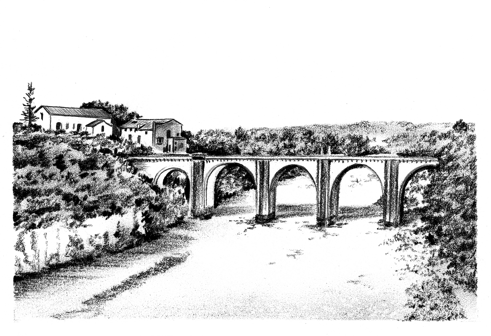 Pont Saint-Nicolas-de-Campagnac, Gard, France